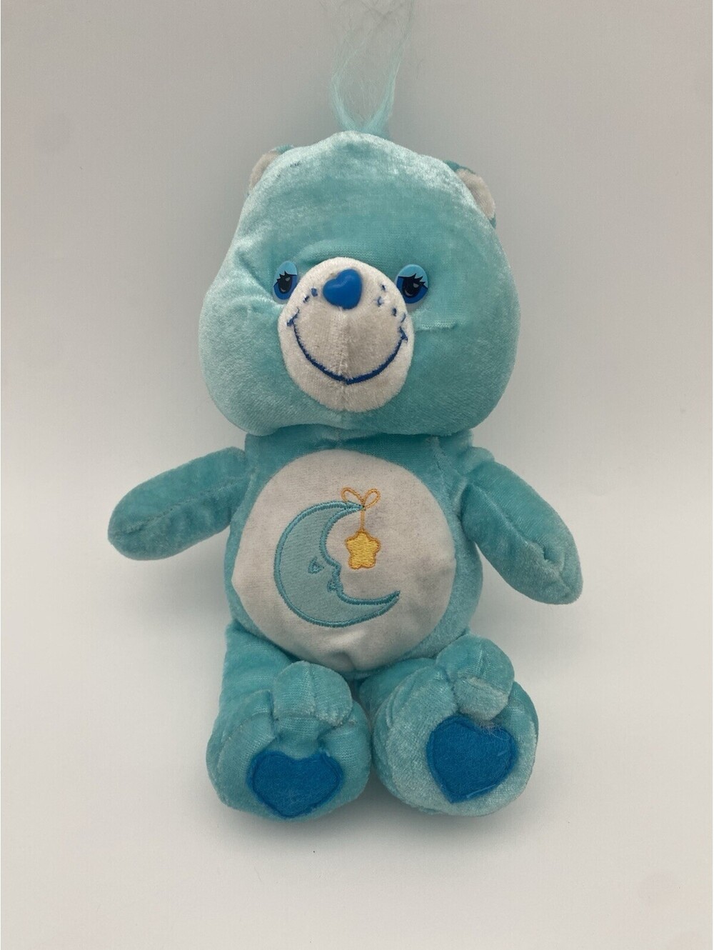 Care Bears Blue Bedtime Bear 9" Plush Stuffed Animal - 2003 Nanco